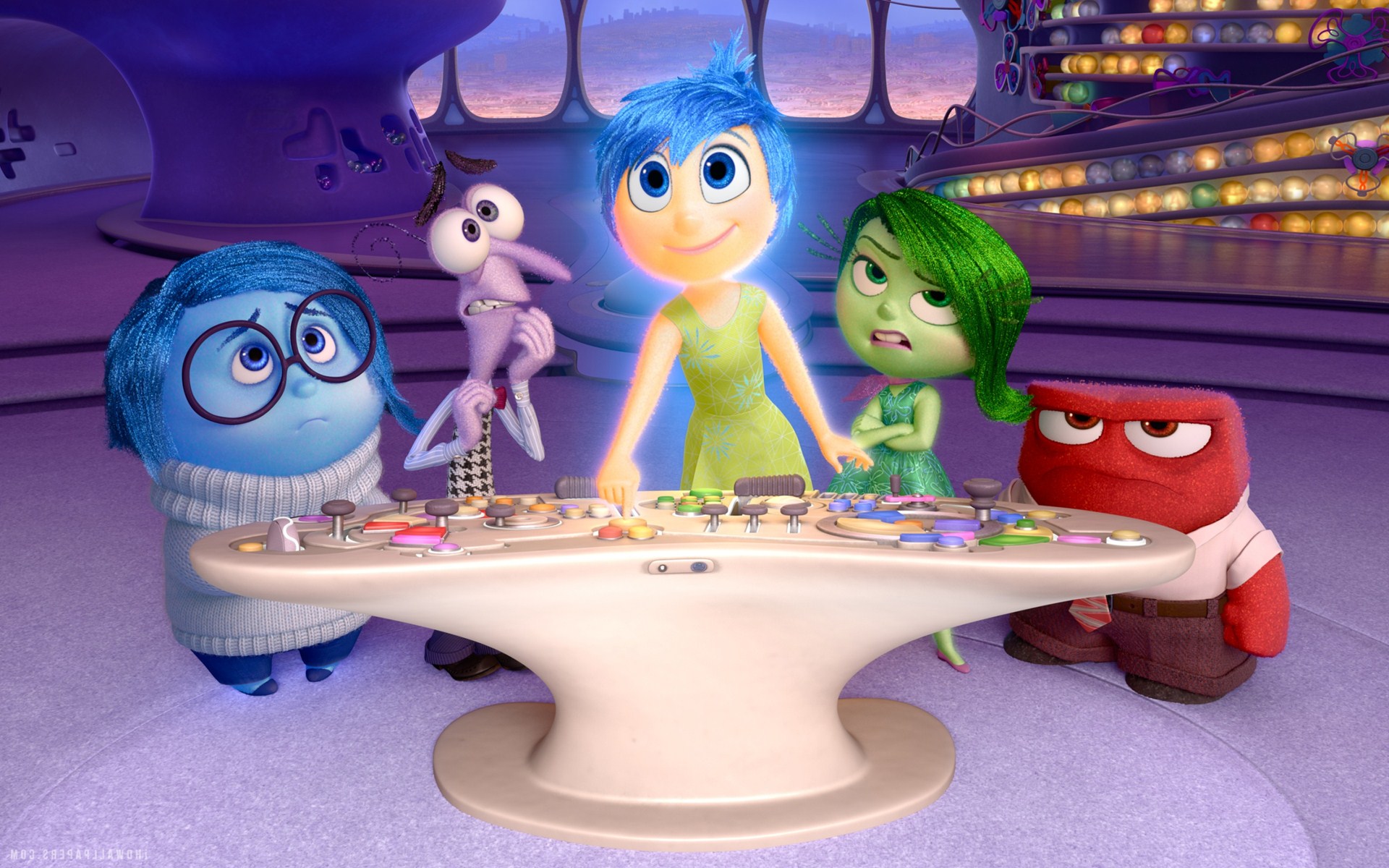 characters from inside out the movie