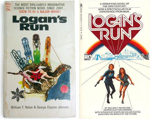 Logans-run-book-covers
