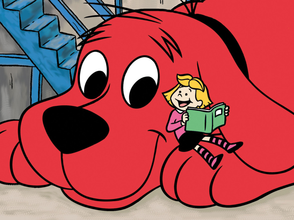 Popular children's TV series Clifford the Big Red Dog to stream on Netflix Beginning February 14.  (PRNewsFoto/Netflix, Inc., Scholastic Inc. )