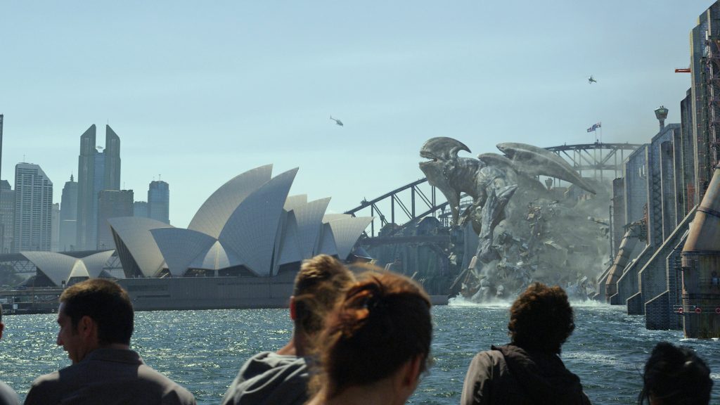 UNDATED - A Kaiju attacks Sydney Harbour in a scene from the sci-fi action adventure PACIFIC RIM. HANDOUT: WARNER BROS. FOR BOB THOMPSON (POSTMEDIA NEWS)