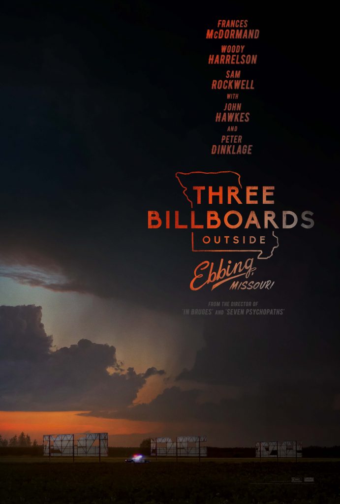 THREE BILLBOARDS OUTSIDE EBBING, MISSOURI